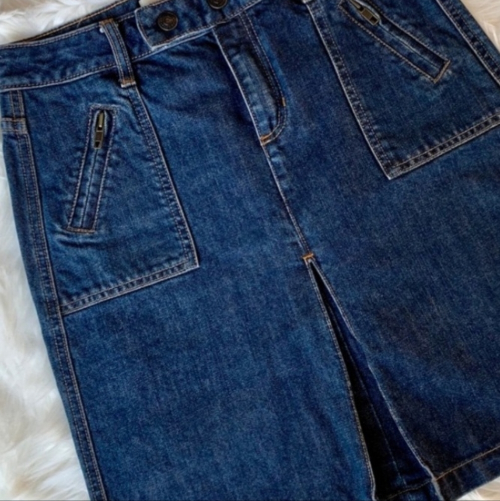 Denim skirt
